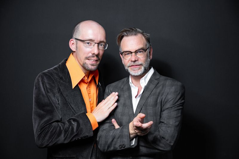 Lesung trifft Impro: Thomas Jäkel und Dirk Lausch | Foto: Viviane Wild